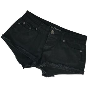 Refuge Black Denim Shorts | Size 00
